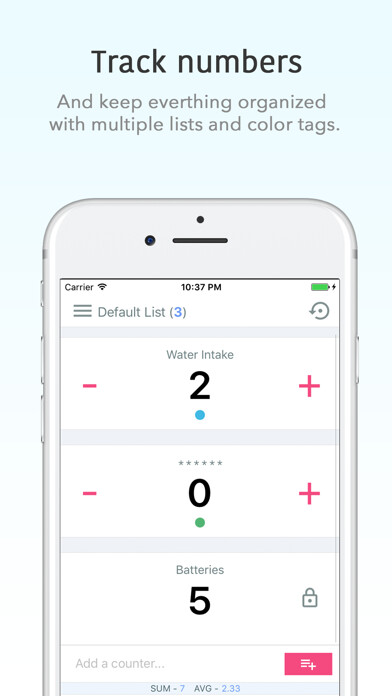 Emulate iPhone app Kountr: Counters & Dailies using MyAndroid Emulate iPhone app Kountr: Counters & Dailies using MyAndroid