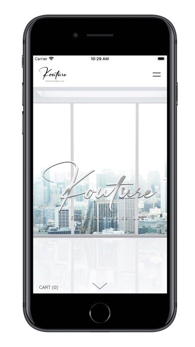 Emulate iPhone app Kouture LLC using MyAndroid