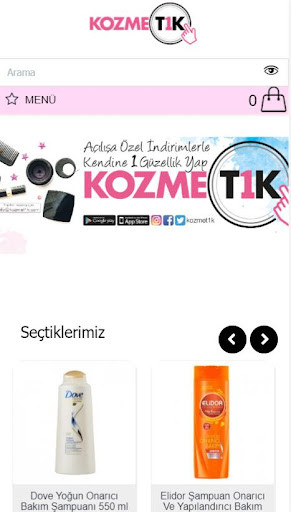 Run android online APK Kozmet1k from MyAndroid or emulate Kozmet1k using MyAndroid