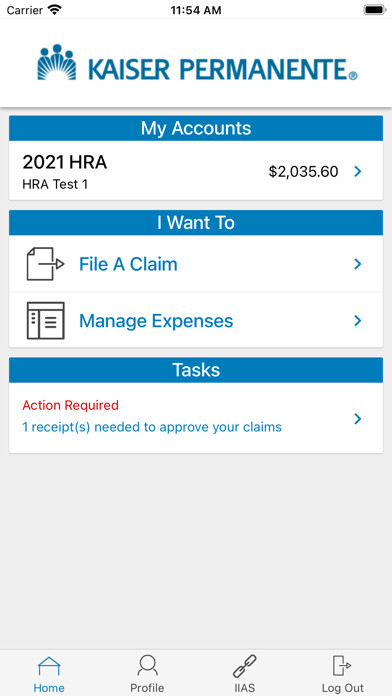 Emulate iPhone app KP Balance Tracker using MyAndroid Emulate iPhone app KP Balance Tracker using MyAndroid