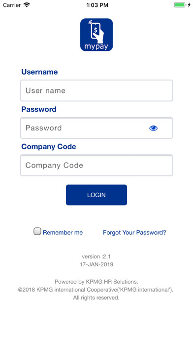 Run android online APK KPMG mypay from MyAndroid or emulate KPMG mypay using MyAndroid