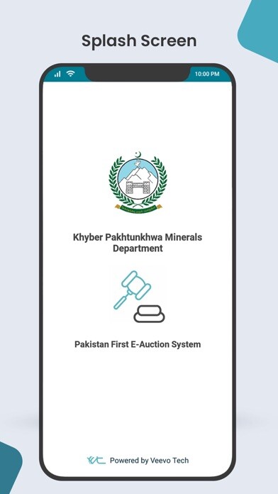 Emulate iPhone app KP Minerals e-Auction using MyAndroid
