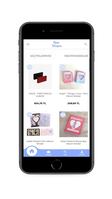 Emulate iPhone app Kpop Dünyası using MyAndroid