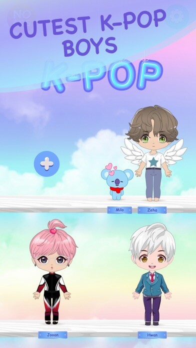 Emulate iPhone app Kpop Idols Dress Up Game using MyAndroid Emulate iPhone app Kpop Idols Dress Up Game using MyAndroid