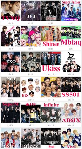 Run android online APK Kpop idols - Music Videos from MyAndroid or emulate Kpop idols - Music Videos using MyAndroid