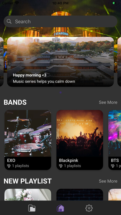Emulate iPhone app Kpop Music: Hot Player using MyAndroid Emulate iPhone app Kpop Music: Hot Player using MyAndroid