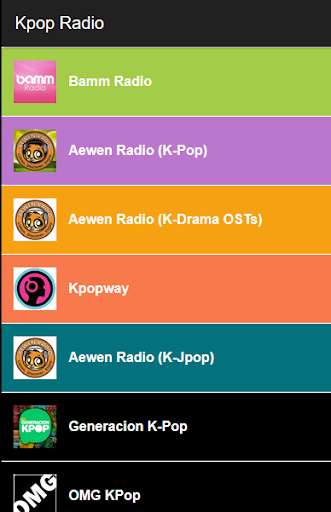 Run android online APK Kpop Music Radio K-POP Songs Radio Stations Korea from MyAndroid or emulate Kpop Music Radio K-POP Songs Radio Stations Korea using MyAndroid