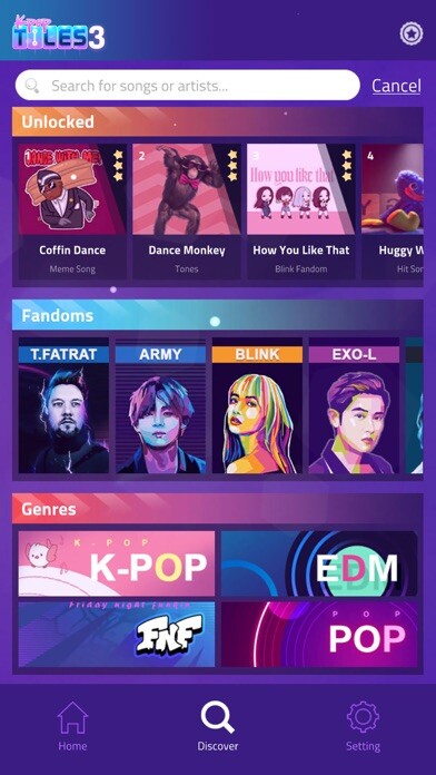 Emulate iPhone app KPOP PIANO: Magic Music Tiles! using MyAndroid Emulate iPhone app KPOP PIANO: Magic Music Tiles! using MyAndroid