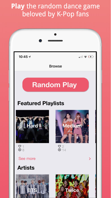 Emulate iPhone app KPop Random Dance Challenge using MyAndroid Emulate iPhone app KPop Random Dance Challenge using MyAndroid