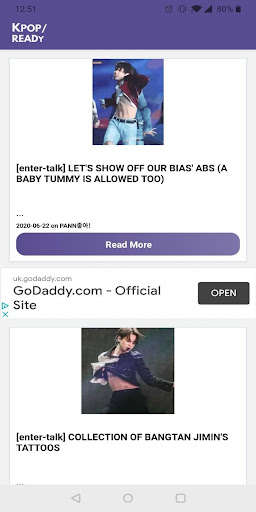 Run android online APK Kpop/READy - Kpop News from MyAndroid or emulate Kpop/READy - Kpop News using MyAndroid