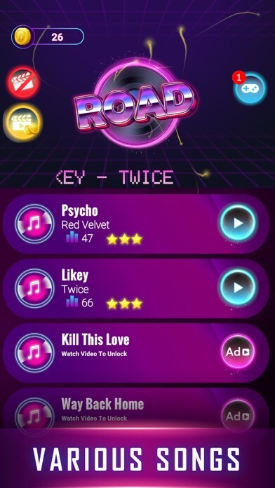 Emulate iPhone app Kpop Road - Ball Dance Tiles using MyAndroid Emulate iPhone app Kpop Road - Ball Dance Tiles using MyAndroid