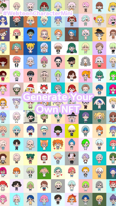 Emulate iPhone app K-pop Webtoon Character Mini using MyAndroid Emulate iPhone app K-pop Webtoon Character Mini using MyAndroid