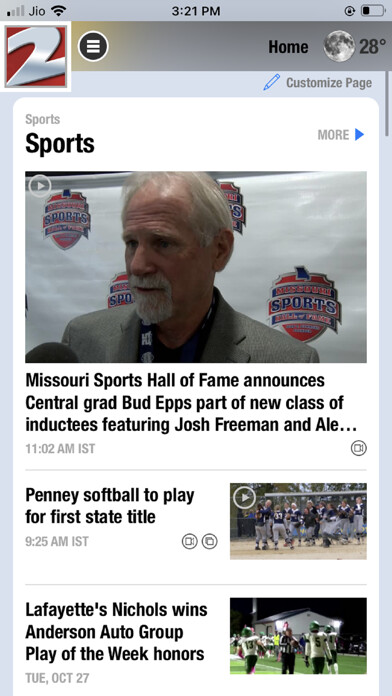 Emulate iPhone app KQTV Breaking Local News using MyAndroid Emulate iPhone app KQTV Breaking Local News using MyAndroid