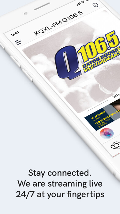 Emulate iPhone app KQXL-FM Q106.5 using MyAndroid Emulate iPhone app KQXL-FM Q106.5 using MyAndroid
