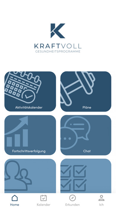Emulate iPhone app KRAFTVOLL Gesundheitsprogramme using MyAndroid Emulate iPhone app KRAFTVOLL Gesundheitsprogramme using MyAndroid