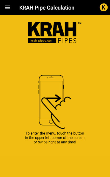 Emulate iPhone app KRAH Pipe Calculation using MyAndroid Emulate iPhone app KRAH Pipe Calculation using MyAndroid