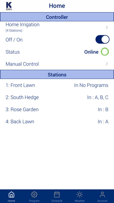 Emulate iPhone app K-Rain ProEx using MyAndroid