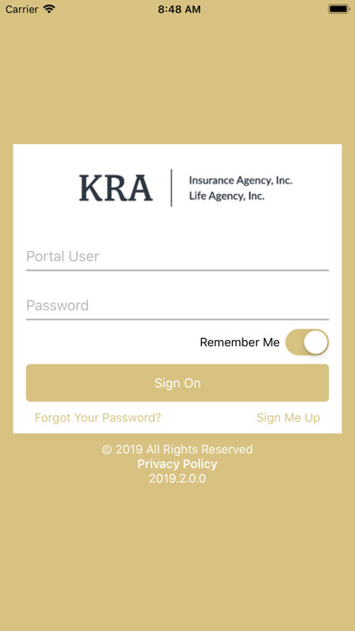 Emulate iPhone app KRA Insurance Agency Mobile using MyAndroid Emulate iPhone app KRA Insurance Agency Mobile using MyAndroid