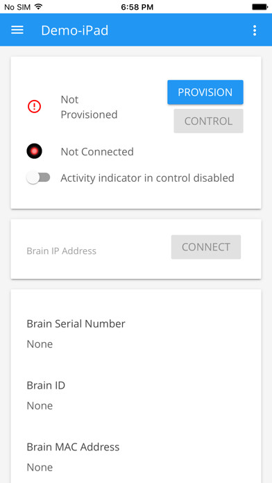 Emulate iPhone app Kramer Control using MyAndroid Emulate iPhone app Kramer Control using MyAndroid
