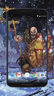 Emulate Android APK Kratos Wallpaper