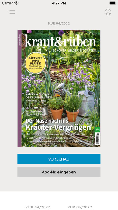 Emulate iPhone app kraut&rüben using MyAndroid