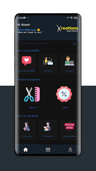 Run android online APK Kreations Hair Studio from MyAndroid or emulate Kreations Hair Studio using MyAndroid Run android online APK Kreations Hair Studio from MyAndroid or emulate Kreations Hair Studio using MyAndroid
