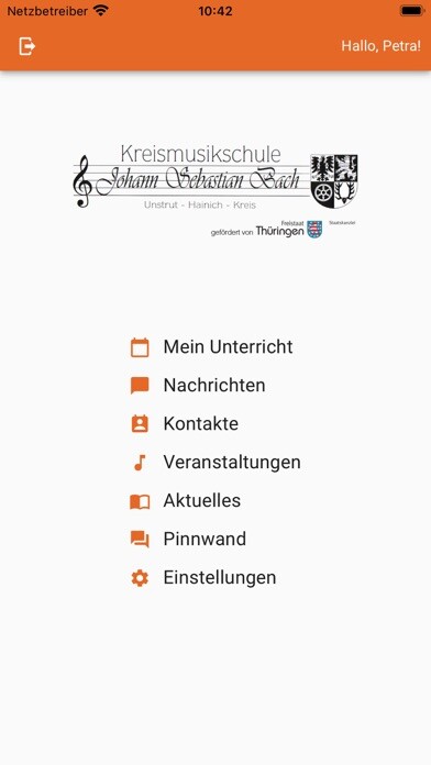 Emulate iPhone app Kreismusikschule J. S. Bach using MyAndroid Emulate iPhone app Kreismusikschule J. S. Bach using MyAndroid