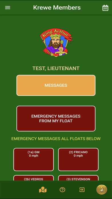 Emulate iPhone app Krewe of King Arthur Members using MyAndroid