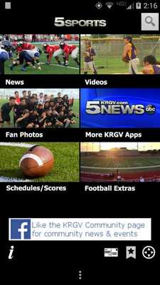 Emulate Android APK KRGV Sports