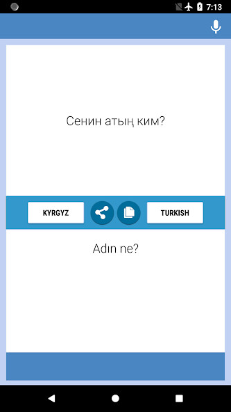 Run android online APK Kırgızca-Türk Tercüman from MyAndroid or emulate Kırgızca-Türk Tercüman using MyAndroid