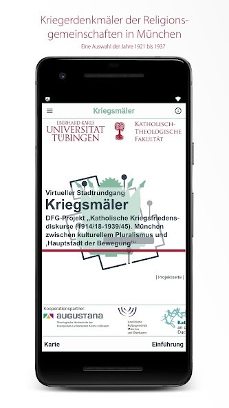 Run android online APK Kriegsmäler in München from MyAndroid or emulate Kriegsmäler in München using MyAndroid