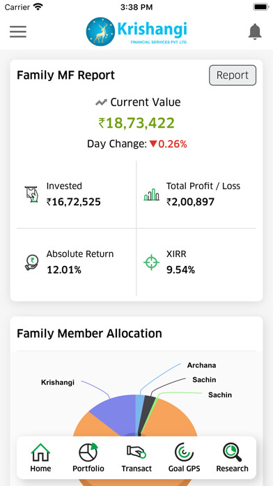 Run android online APK Krish Finance from MyAndroid or emulate Krish Finance using MyAndroid