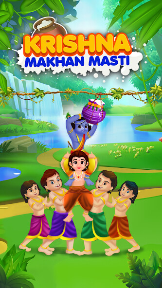 Run android online APK Krishna Makhan Masti - Bubbles from MyAndroid or emulate Krishna Makhan Masti - Bubbles using MyAndroid