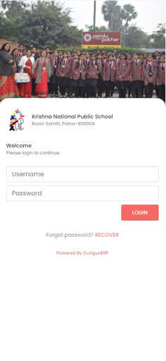 Run android online APK Krishna National Public School from MyAndroid or emulate Krishna National Public School using MyAndroid