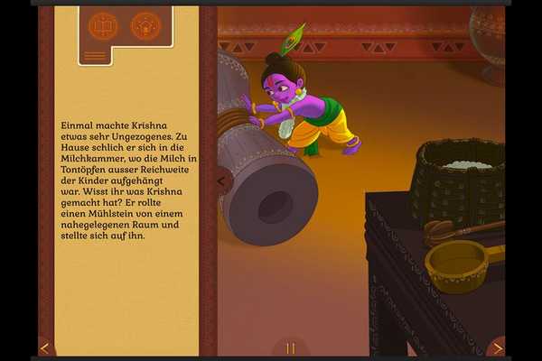 Emulate Android APK Krishna Story - German