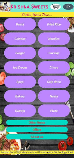 Run android online APK Krishna Sweets Bindki from MyAndroid or emulate Krishna Sweets Bindki using MyAndroid