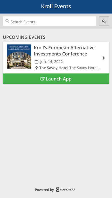 Emulate iPhone app Kroll Events using MyAndroid Emulate iPhone app Kroll Events using MyAndroid