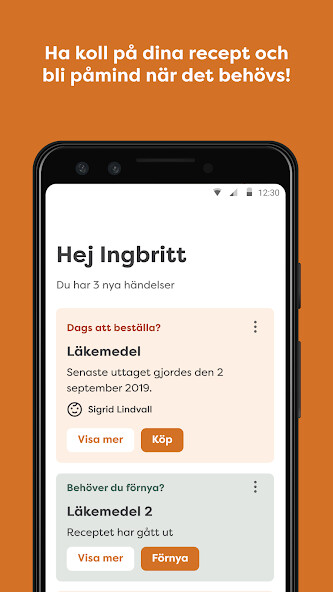 Run android online APK Kronans Apotek – Mina recept from MyAndroid or emulate Kronans Apotek – Mina recept using MyAndroid