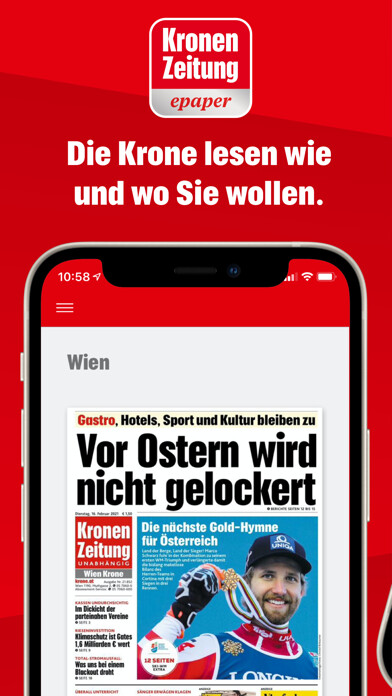 Emulate iPhone app Krone ePaper using MyAndroid Emulate iPhone app Krone ePaper using MyAndroid