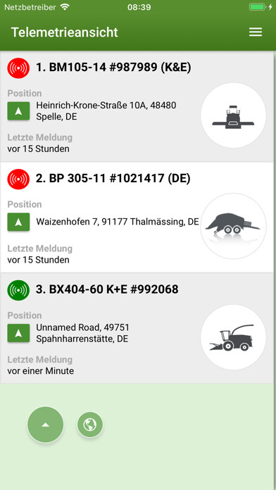 Emulate iPhone app KRONE Smart Telematics using MyAndroid Emulate iPhone app KRONE Smart Telematics using MyAndroid