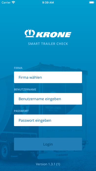 Emulate iPhone app KRONE Smart Trailer Check using MyAndroid Emulate iPhone app KRONE Smart Trailer Check using MyAndroid