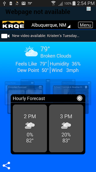 Run android online APK KRQE Weather from MyAndroid or emulate KRQE Weather using MyAndroid