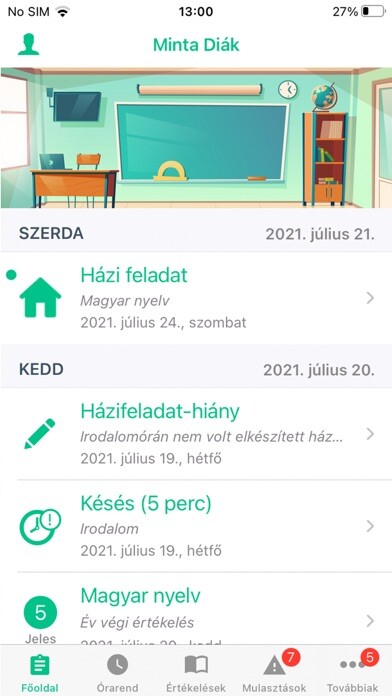 Emulate iPhone app KRÉTA Szülőknek using MyAndroid Emulate iPhone app KRÉTA Szülőknek using MyAndroid