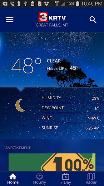 Run android online APK KRTV STORMTracker Weather App from MyAndroid or emulate KRTV STORMTracker Weather App using MyAndroid