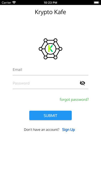 Emulate iPhone app KryptoKafe using MyAndroid
