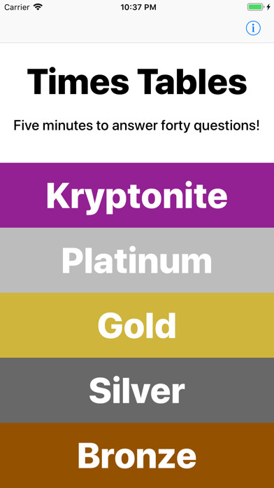 Emulate iPhone app KS2 Times Tables using MyAndroid Emulate iPhone app KS2 Times Tables using MyAndroid