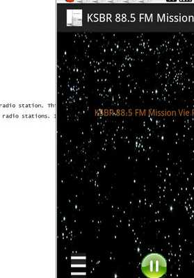 Emulate Android APK KSBR 88.5 FM Mission Vie Radio Emulate Android APK KSBR 88.5 FM Mission Vie Radio