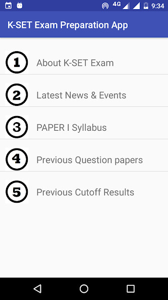 Run android online APK K-SET Exam Preparation App from MyAndroid or emulate K-SET Exam Preparation App using MyAndroid