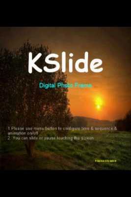 Emulate Android APK KSlide(Digital Photo Frame)