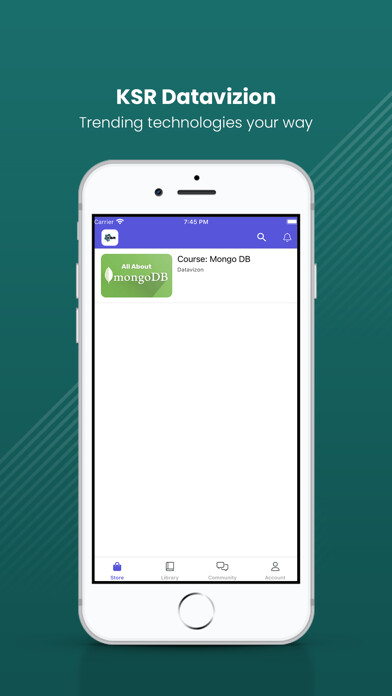 Emulate iPhone app KSR Datavizon using MyAndroid